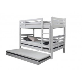 Umbreous Super Single Bunk Bed with Pull Out Single Bed