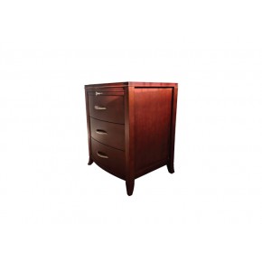Bayan 3 Drawers Bedside Table