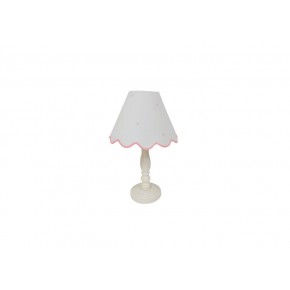 Lamp (White Base with Pink)