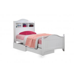 Daisy Single Bed Frame with 2 Short Drawers